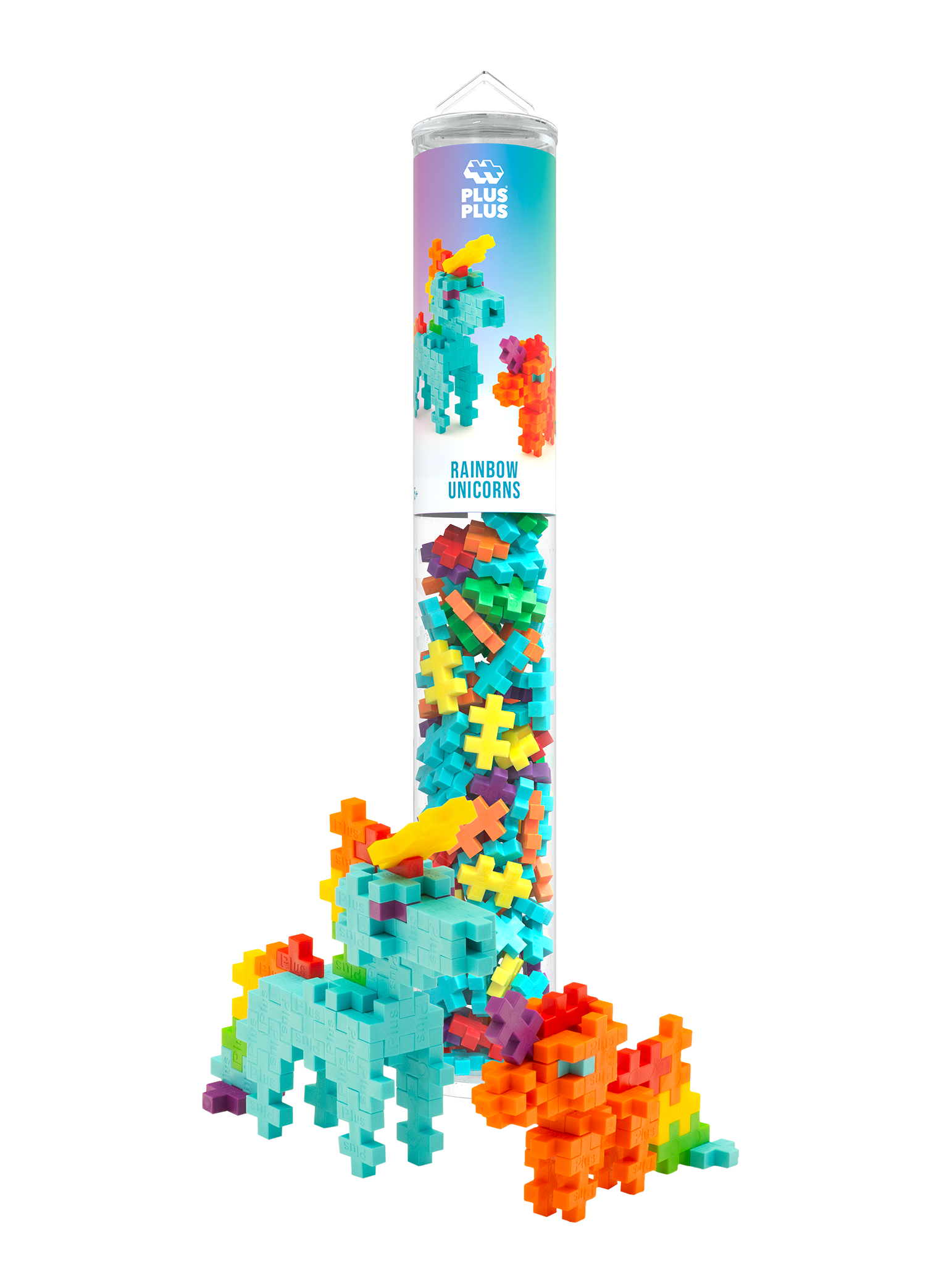 Regnbue Enhjørninger - 100 stk